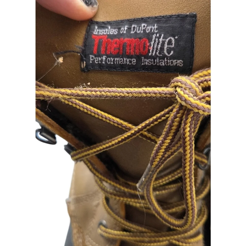 Thermolite Steel Shank Performance Insulators Men's Tan and Black Boots 11